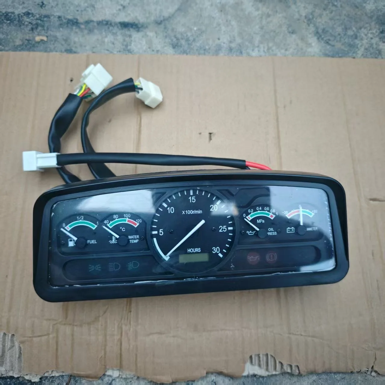 TE250.487 , Cluster meter ( combined instrument ) for Foton Lovol TE254 / TE250A series tractor
TE250.487 , Cluster meter ( combined instrument ) for Foton Lovol TE254 / TE250A series tractor