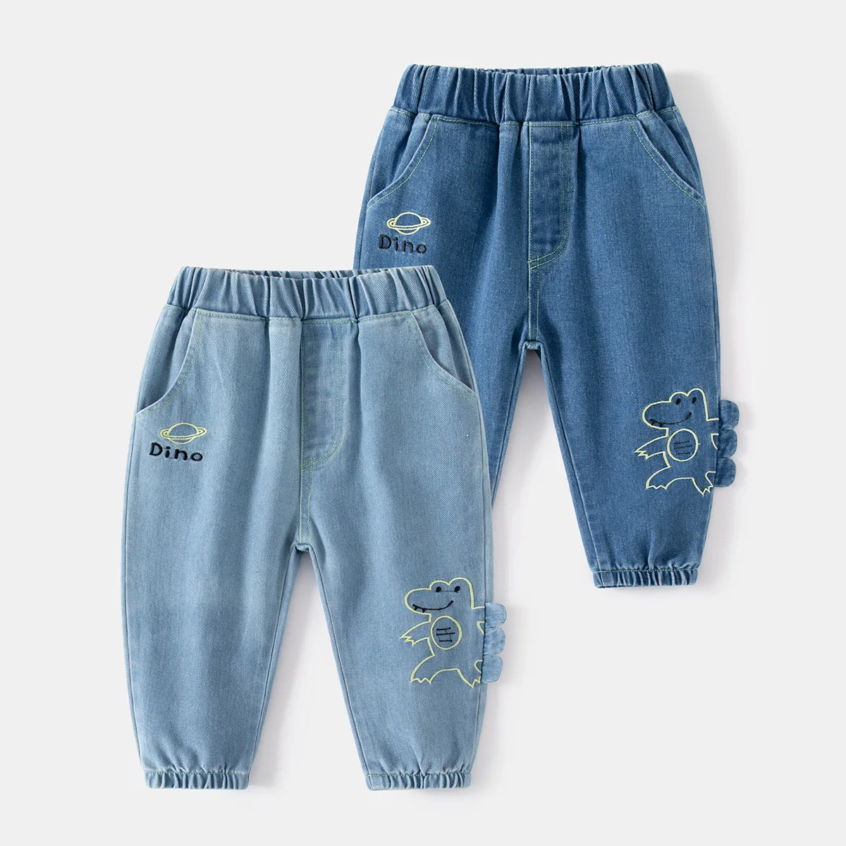 New 2025 Spring Autumn Boys Fashion Cartoon Dinosaur Jeans Long Trousers Kids Classic Denim Pants Casual Clothing for 2-6 Years
New 2025 Spring Autumn Boys Fashion Cartoon Dinosaur Jeans Long Trousers Kids Classic Denim Pants Casual Clothing for 2-6 Years
