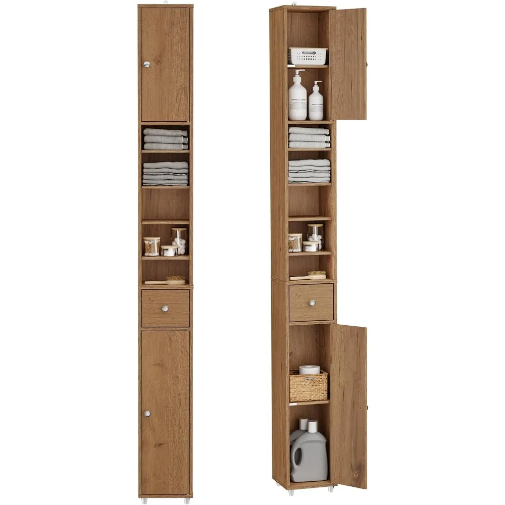 US Shipping Narrow Bathroom Storage Cabinet Tall Skinny Floor Standing Cupboard with Adjustable Shelves Anti-Tipping Slender
US Shipping Narrow Bathroom Storage Cabinet Tall Skinny Floor Standing Cupboard with Adjustable Shelves Anti-Tipping Slender