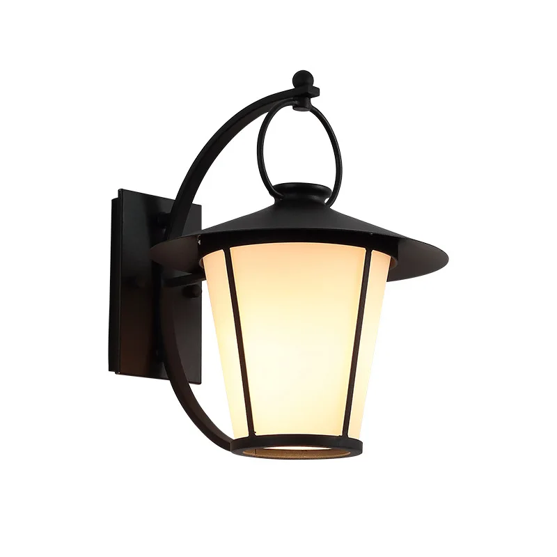 Vintage Wrought Iron Matte Black Painted Outdoor Wall Lamp Waterproof E27 LED Wall Light with Milky White Glass Shade Courtyard
Vintage Wrought Iron Matte Black Painted Outdoor Wall Lamp Waterproof E27 LED Wall Light with Milky White Glass Shade Courtyard