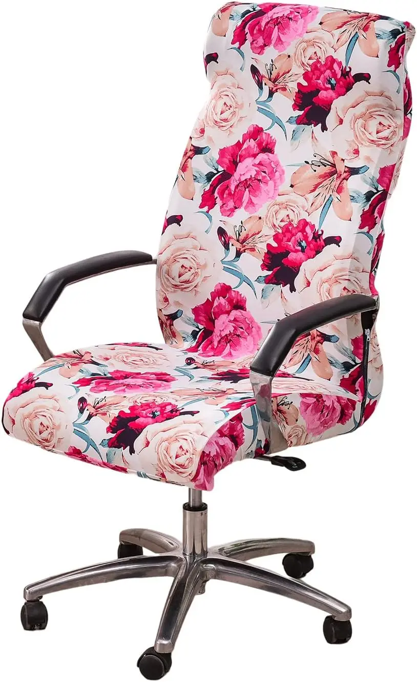 Stretch Computer Office Chair Cover With Durable Zipper - Universal Rotating Desk Cover, Simplism Style High Ba Slipcover, L,
Stretch Computer Office Chair Cover With Durable Zipper - Universal Rotating Desk Cover, Simplism Style High Ba Slipcover, L,