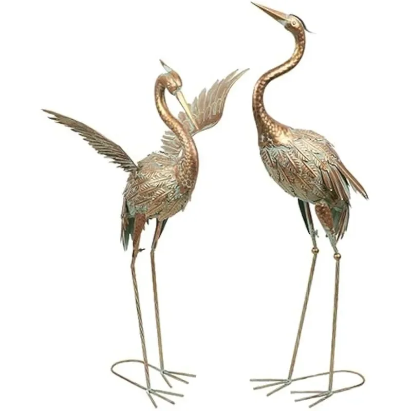 TERESA'S COLLECTIONS Yard Decorations Outdoor Heron Garden Statues 33-39" Metal Crane Yard Art Bird Sculptures
TERESA'S COLLECTIONS Yard Decorations Outdoor Heron Garden Statues 33-39" Metal Crane Yard Art Bird Sculptures