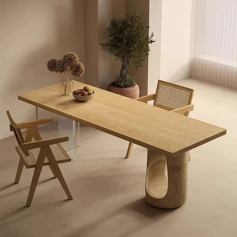 Wabi Stillwind Cat Hole Long Table Ash Wood Acrylic Suspended Dining Table Leisure Log Hospitality Living Room Home Eating
Wabi Stillwind Cat Hole Long Table Ash Wood Acrylic Suspended Dining Table Leisure Log Hospitality Living Room Home Eating