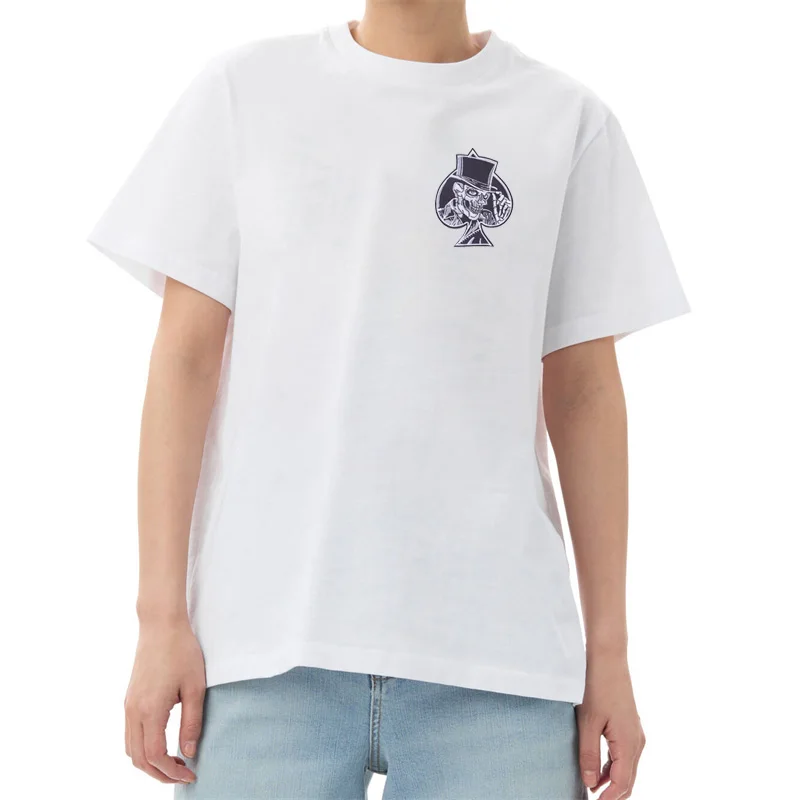2024 Spades Skull Printed Tshirt Cotton Short-sleeved Round Neck Casual Niche T-shirt Men Clothing Summer New
2024 Spades Skull Printed Tshirt Cotton Short-sleeved Round Neck Casual Niche T-shirt Men Clothing Summer New