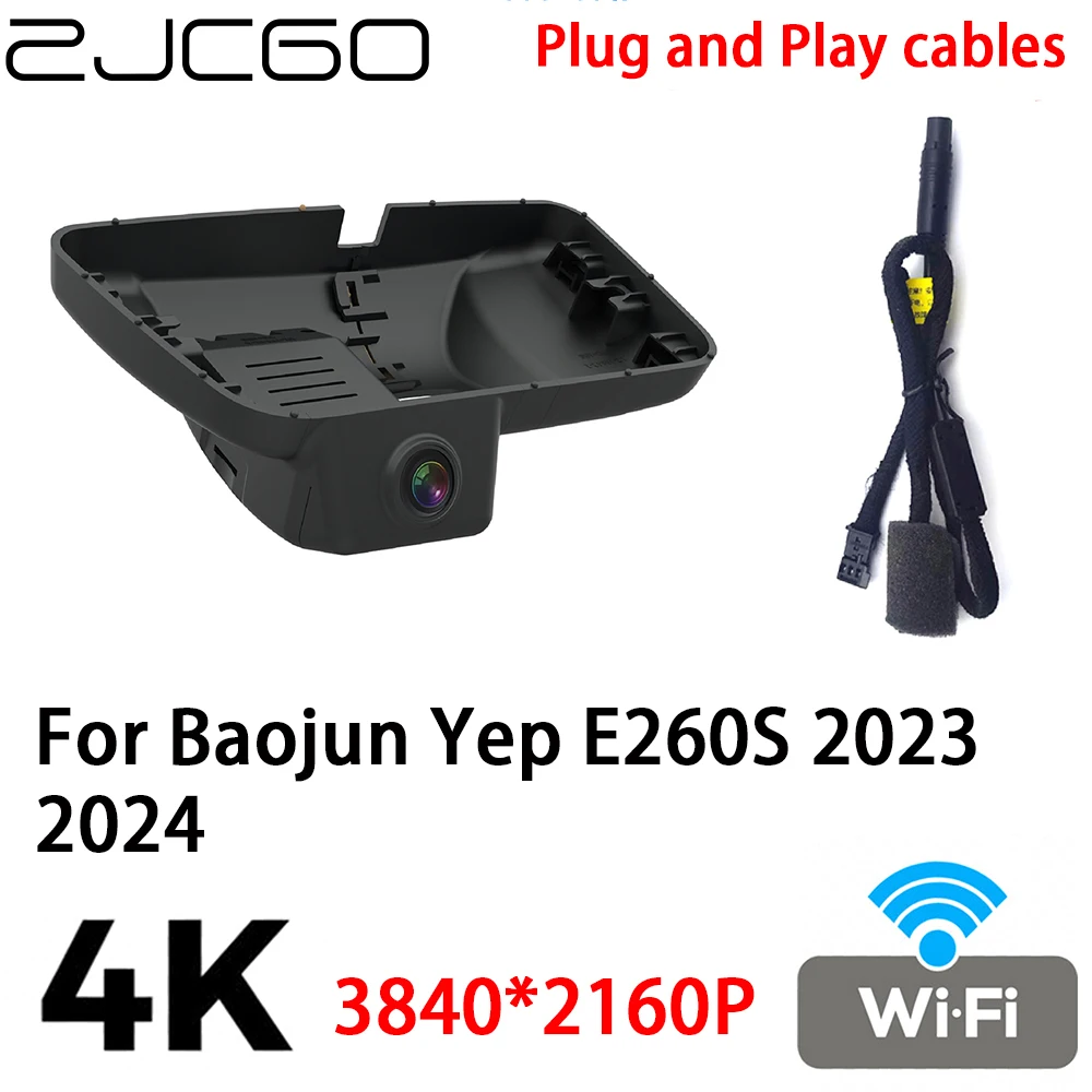 ZJCGO 4K 2160P Car DVR Dash Cam Video Recorder Plug and Play for Baojun Yep E260S 2023 2024
ZJCGO 4K 2160P Car DVR Dash Cam Video Recorder Plug and Play for Baojun Yep E260S 2023 2024