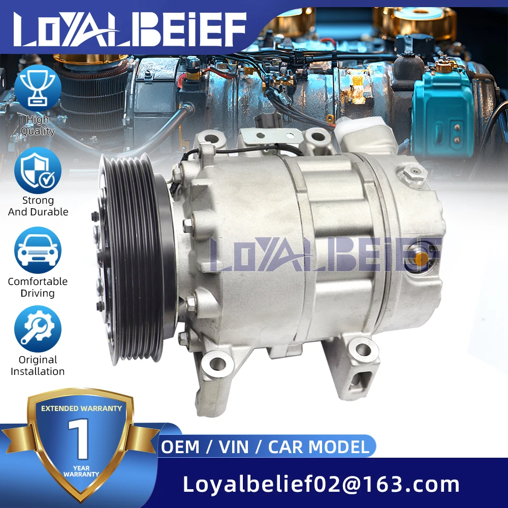 CWV618 AC Compressor For 2001-2007 Nissan X-TRAIL XTRAIL T30 2.0 2.5 QR20DE 92600AU000 92600AU01A 92600-AU000 92600-AU01A
CWV618 AC Compressor For 2001-2007 Nissan X-TRAIL XTRAIL T30 2.0 2.5 QR20DE 92600AU000 92600AU01A 92600-AU000 92600-AU01A