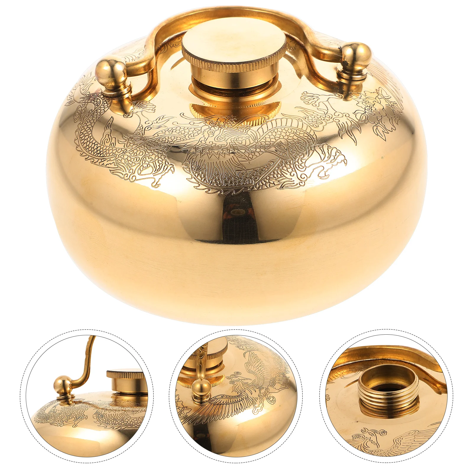 Copper Hot Water Bottle Portable Metal Hand Warmer Reusable Winter Warm Supplies Thermal Stove For Office Home Outdoor Use
Copper Hot Water Bottle Portable Metal Hand Warmer Reusable Winter Warm Supplies Thermal Stove For Office Home Outdoor Use