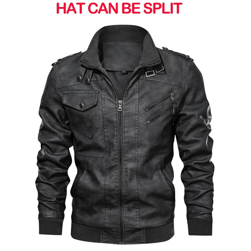 Men's slim PU Leather Jackets Autumn Casual Motorcycle PU Jacket Biker Leather Coats Brand Clothing business Leather Jackets
Men's slim PU Leather Jackets Autumn Casual Motorcycle PU Jacket Biker Leather Coats Brand Clothing business Leather Jackets