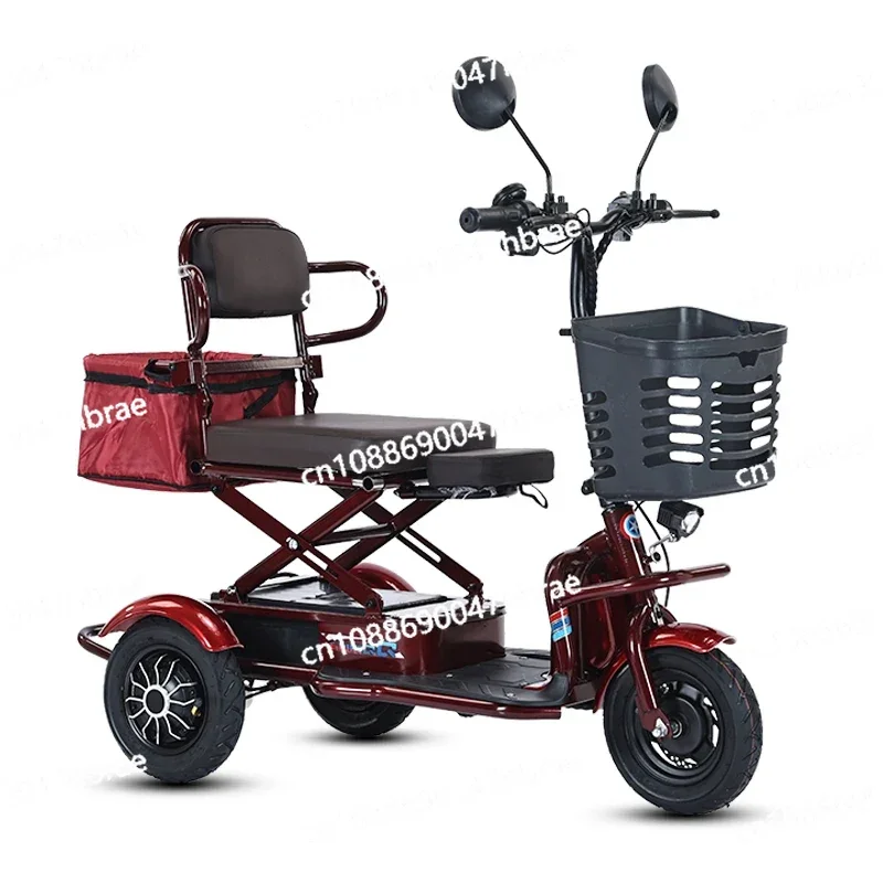 Electric Tricycle Small Elderly Scooter Household Mini for The Elderly Folding Leisure Lightweight Battery Car
Electric Tricycle Small Elderly Scooter Household Mini for The Elderly Folding Leisure Lightweight Battery Car