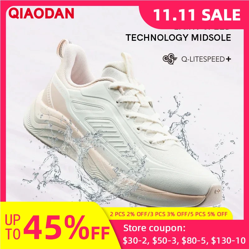 QIAODAN Rain Wing 4.0 Waterproof Sports Running Shoes Women 2025 New Autumn Leather Anti-Slip Lightweight Sneakers QXB022244007G
QIAODAN Rain Wing 4.0 Waterproof Sports Running Shoes Women 2025 New Autumn Leather Anti-Slip Lightweight Sneakers QXB022244007G