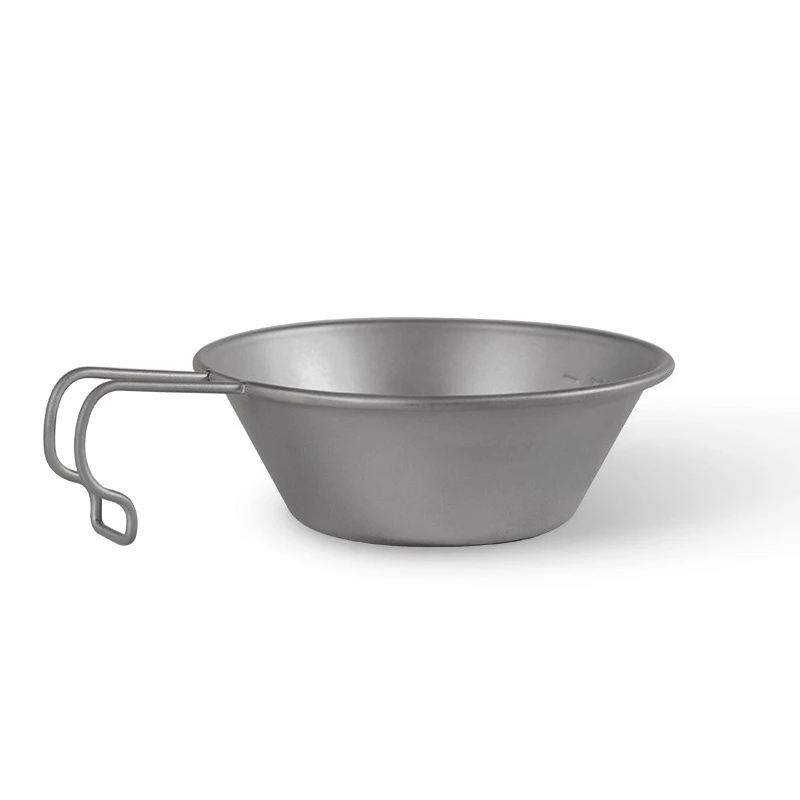 Outdoor Tableware Snow Bowl Cup Titanium Alloy Pure Titanium Bowl Portable Foldable Camping Camping Set
Outdoor Tableware Snow Bowl Cup Titanium Alloy Pure Titanium Bowl Portable Foldable Camping Camping Set