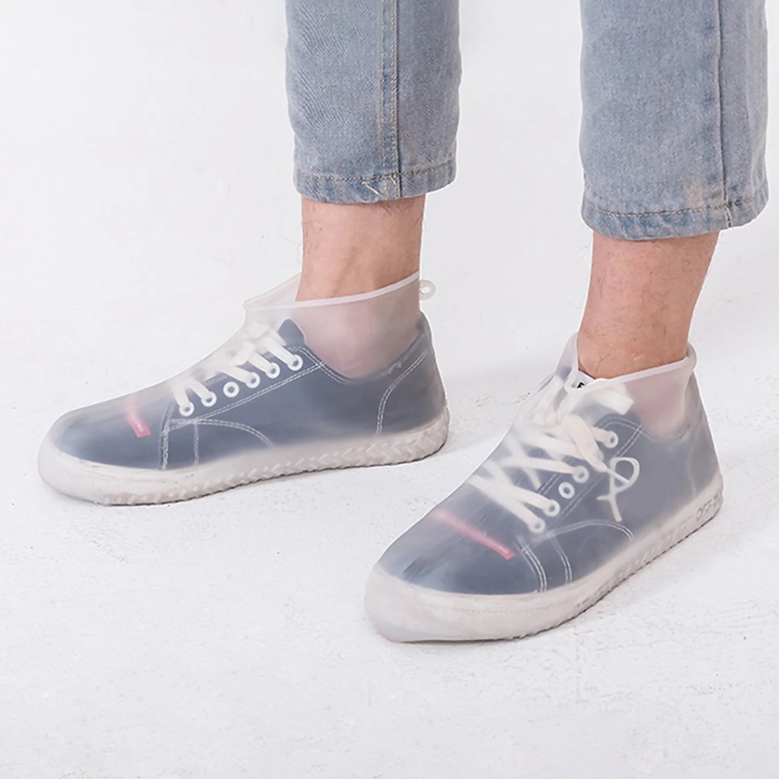 1 Pair Waterproof Shoe Covers L Size White Durable Slip Resistant For Rain Mud Snow Outdoor Travel Camping Hiking Anti Skid
1 Pair Waterproof Shoe Covers L Size White Durable Slip Resistant For Rain Mud Snow Outdoor Travel Camping Hiking Anti Skid