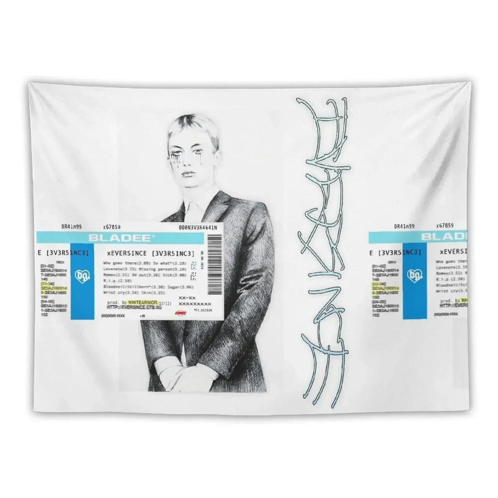 BLADEE - Eversince (edit) Tapestry Luxury Living Room Decoration Wall Decorations Tapestry
BLADEE - Eversince (edit) Tapestry Luxury Living Room Decoration Wall Decorations Tapestry