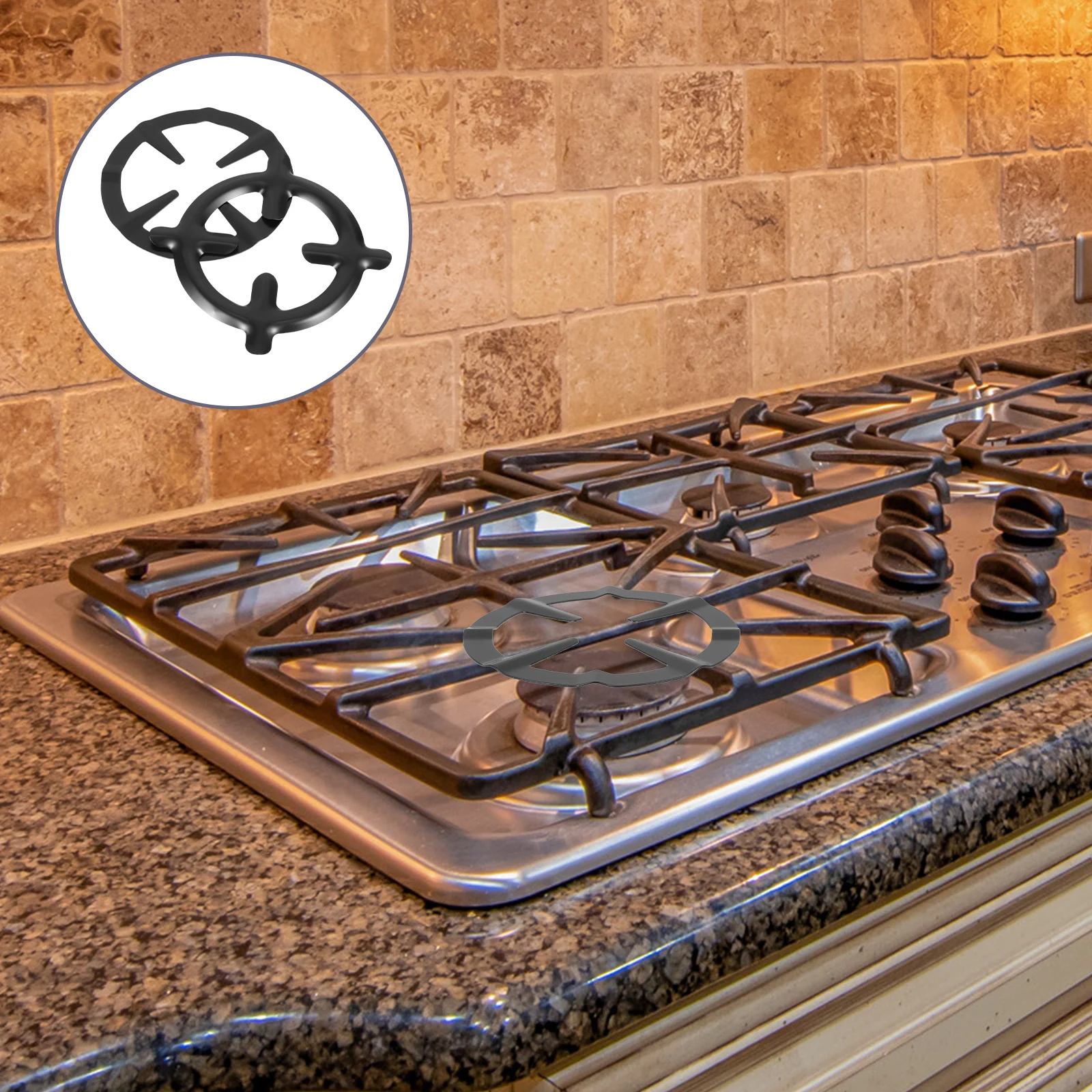 2Pcs Professional Gas Stove Coffee Pot Stand Rustproof Multi-Use Wok Support Rack Non-Slip Pan Holder Kitchen Utility Accessory
2Pcs Professional Gas Stove Coffee Pot Stand Rustproof Multi-Use Wok Support Rack Non-Slip Pan Holder Kitchen Utility Accessory