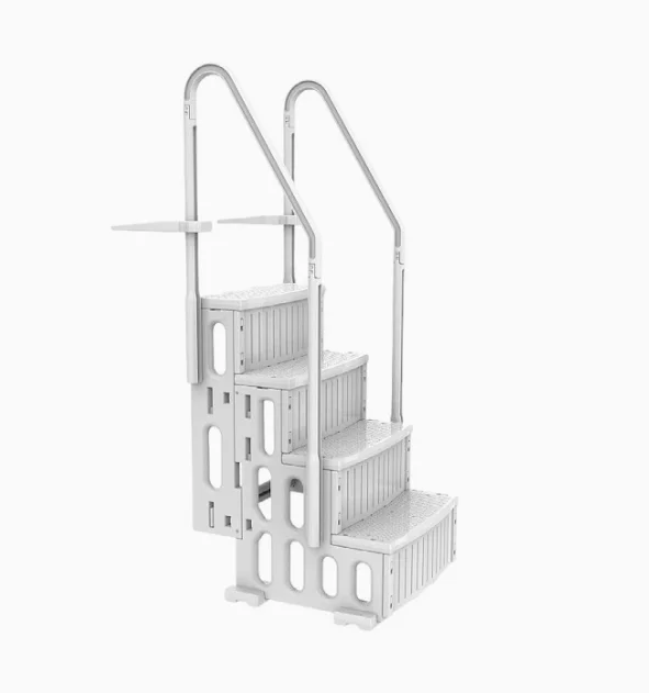 4-ступенчатая лестница для бассейна для спа-наземных бассейнов, регулируемая высота с противоскользящими пластиковыми ступеньками, портативная конструкция
4-ступенчатая лестница для бассейна для спа-наземных бассейнов, регулируемая высота с противоскользящими пластиковыми ступеньками, портативная конструкция