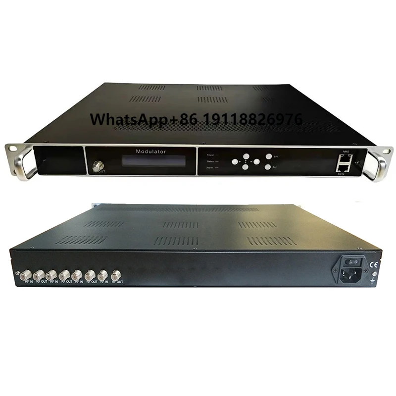 FTA 4 8 12 16 20 24-channel Satellite TV signal Receiver DVB-S2 Tuner to Digital signal DVBT Modulator QAM Modulator
FTA 4 8 12 16 20 24-channel Satellite TV signal Receiver DVB-S2 Tuner to Digital signal DVBT Modulator QAM Modulator