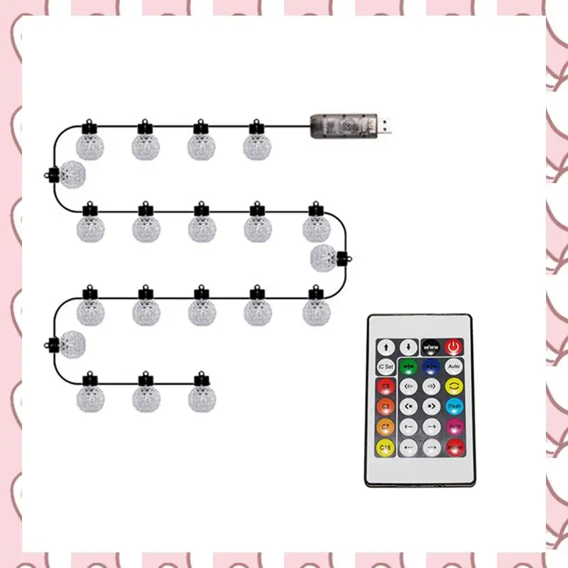 HHTL Light String Indoor Bedroom Light String 7 Meters 20 Lights+2M Extended LED Suitable For Hanging Light String
HHTL Light String Indoor Bedroom Light String 7 Meters 20 Lights+2M Extended LED Suitable For Hanging Light String