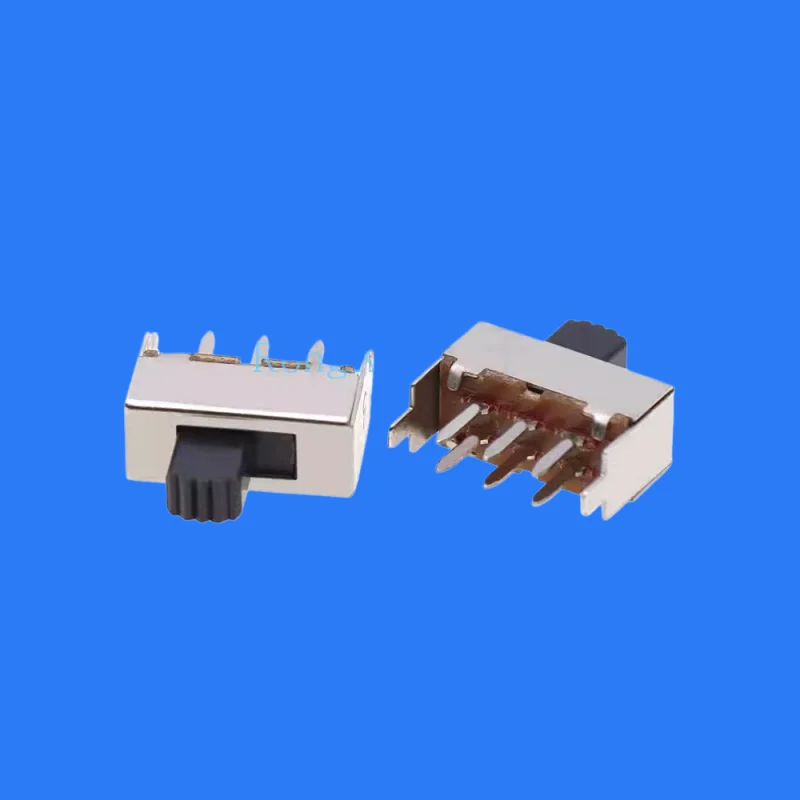 100pcs/ SS-22F08(2P2T) double row 6-foot 100.00g-speed vertical toggle switch sliding fixed foot 10MM
100pcs/ SS-22F08(2P2T) double row 6-foot 100.00g-speed vertical toggle switch sliding fixed foot 10MM