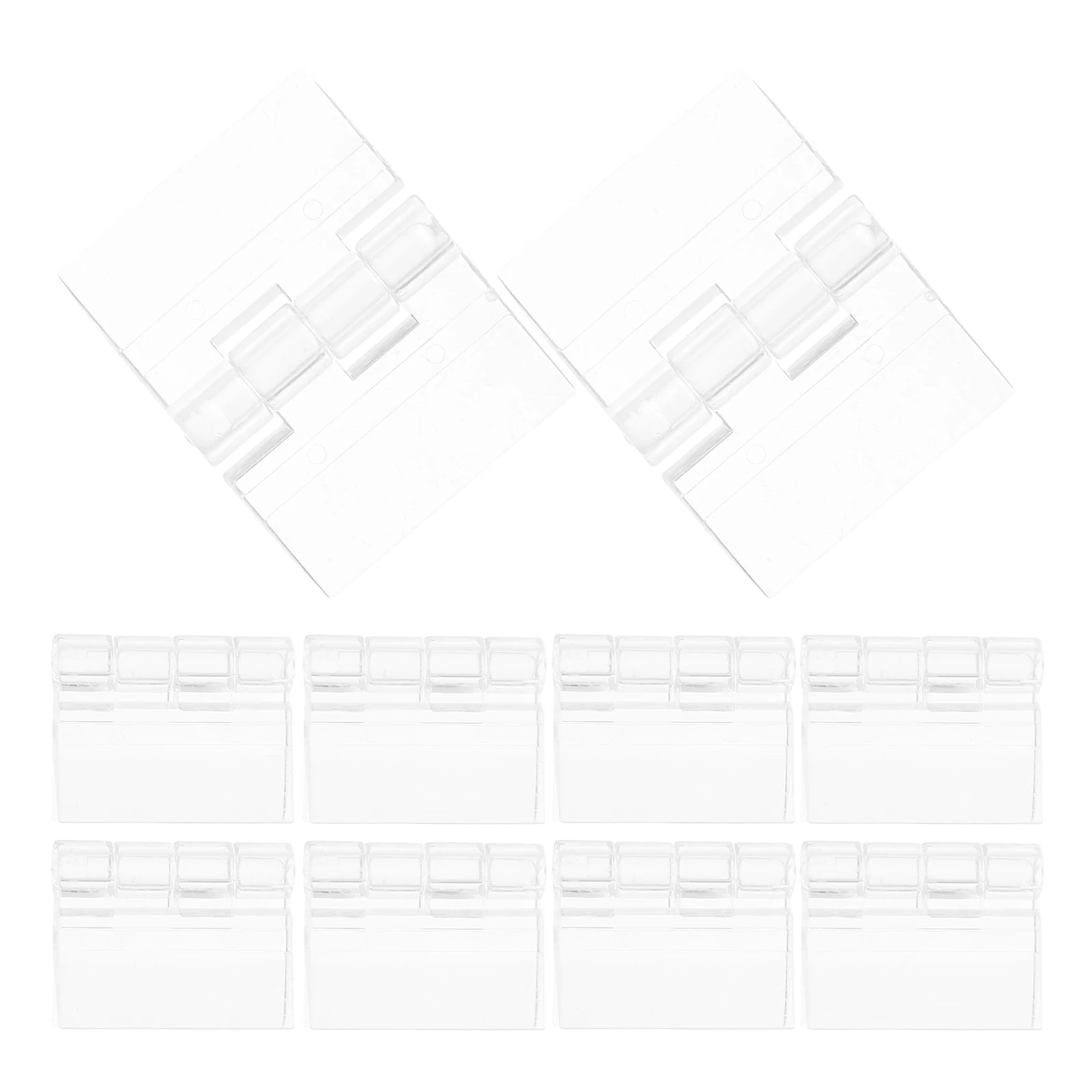10 Pcs Acrylic Hinge Small Hinges for Cabinet Doors Cupboard Drawer Glass Door Hinges Transparent Design Easy Installation
10 Pcs Acrylic Hinge Small Hinges for Cabinet Doors Cupboard Drawer Glass Door Hinges Transparent Design Easy Installation
