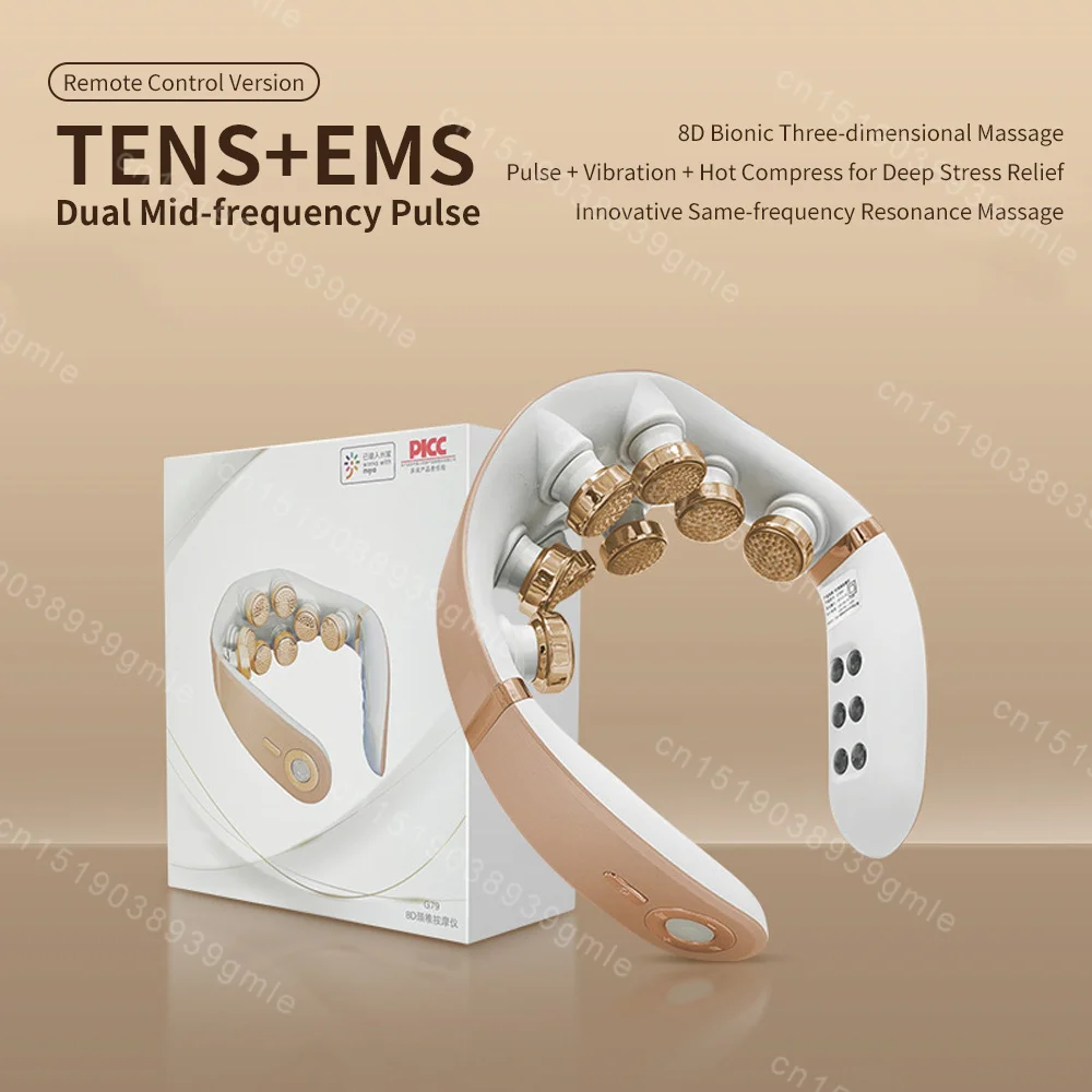 EMS Neck massager electric pulse stimulate magnetic therapy neck pain relief Neck care
EMS Neck massager electric pulse stimulate magnetic therapy neck pain relief Neck care