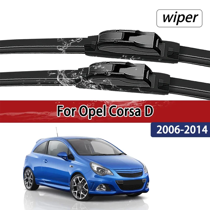 For Opel Corsa D S07 2006-2014 2007 2008 Compatible Durable Silent Front Wiper Blades Car Windscreen Auto Window Accessories
For Opel Corsa D S07 2006-2014 2007 2008 Compatible Durable Silent Front Wiper Blades Car Windscreen Auto Window Accessories