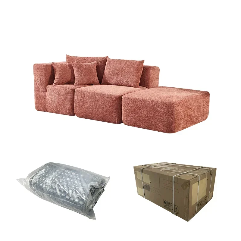 Modern Living Room Furniture Velvet Fabric Floor Sectional Couch Vacuum Packed Compressed Chaise Lounge Sofa For Home
Modern Living Room Furniture Velvet Fabric Floor Sectional Couch Vacuum Packed Compressed Chaise Lounge Sofa For Home