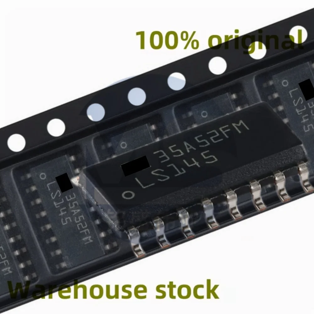 10 шт. 100% новый SN74LS145DR SN74LS145 шелкография LS145 SOIC-16 BCD для десятичного декодера/чипа драйвера, прямая продажа
10 шт. 100% новый SN74LS145DR SN74LS145 шелкография LS145 SOIC-16 BCD для десятичного декодера/чипа драйвера, прямая продажа