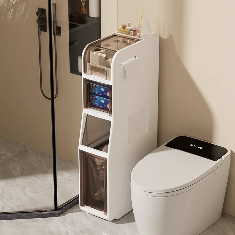 Toilet Shelf Bathroom Seam Storage Cabinet Toilet Tissue Box with Trash Can Shelf Toilet Side Cabinet
Toilet Shelf Bathroom Seam Storage Cabinet Toilet Tissue Box with Trash Can Shelf Toilet Side Cabinet