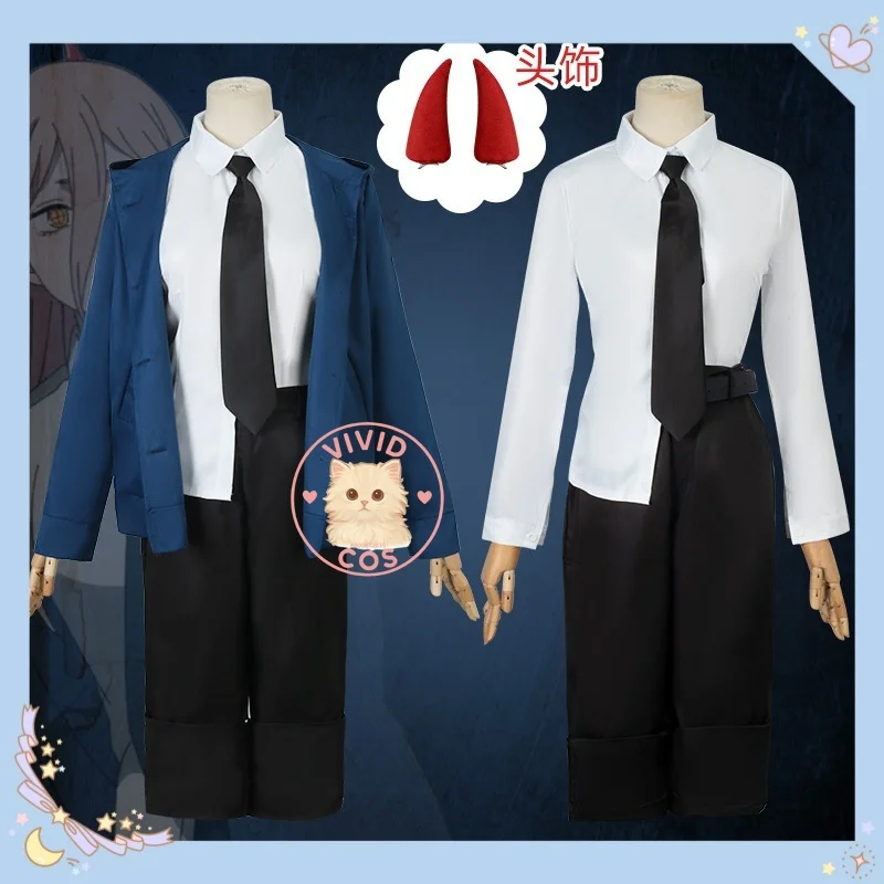 Chainsaw Man Power Cosplay Costume Anime-style Two-dimensional Role-playing As Anime Characters with Identical Outfits Slim-fit
Chainsaw Man Power Cosplay Costume Anime-style Two-dimensional Role-playing As Anime Characters with Identical Outfits Slim-fit