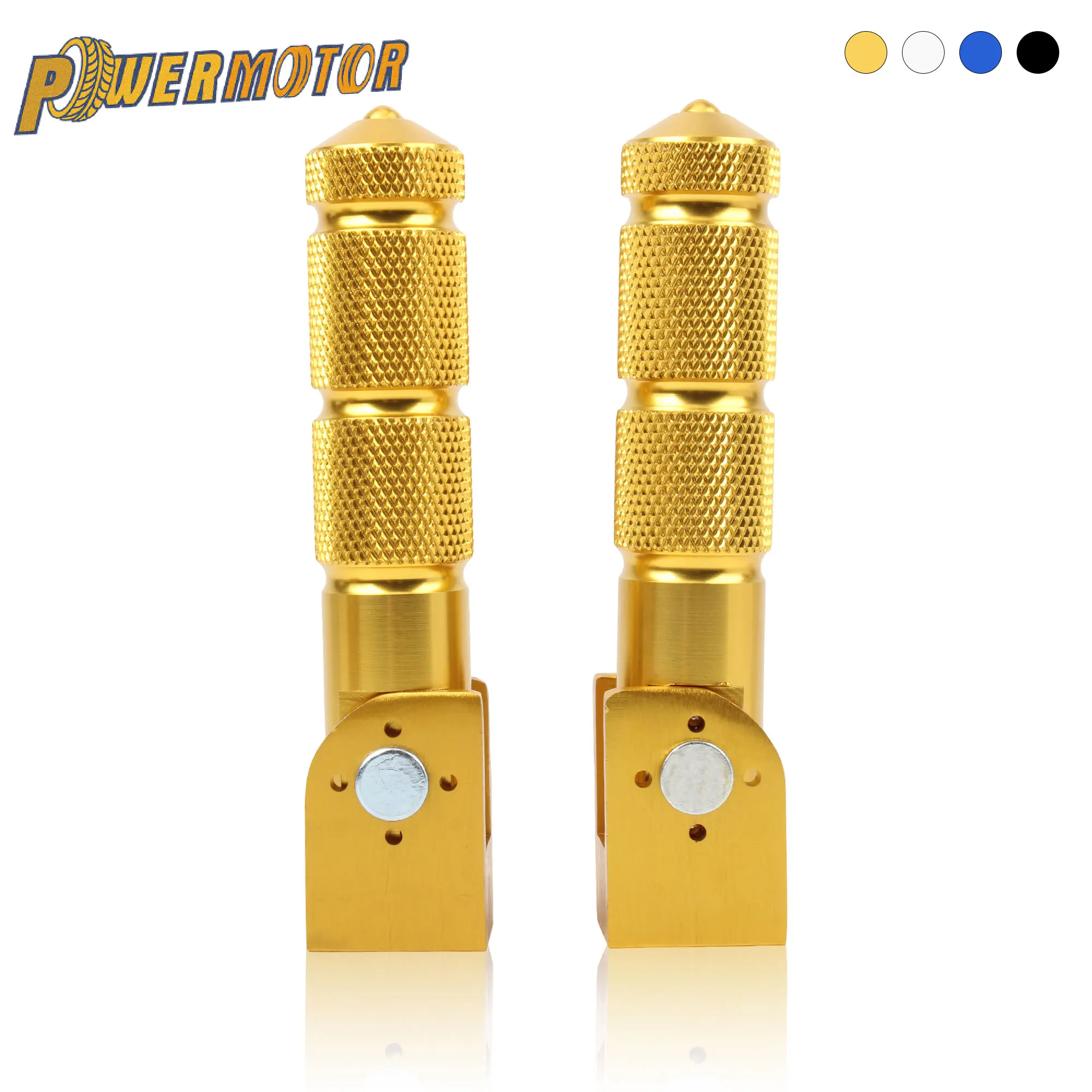 Compact Foldable Foot Pegs Made of Aluminum Alloy For Motorcycle Scooter Bike with CNC Precision Accessories
Compact Foldable Foot Pegs Made of Aluminum Alloy For Motorcycle Scooter Bike with CNC Precision Accessories