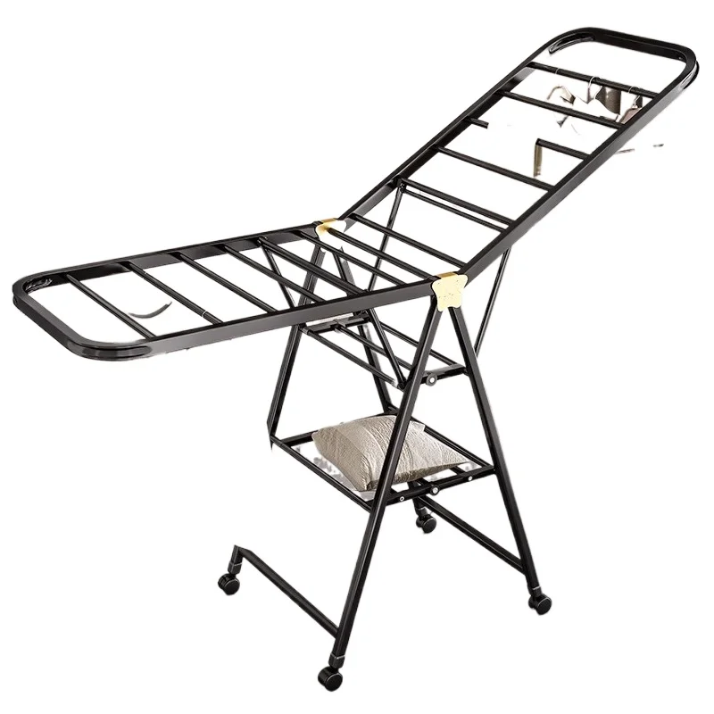 Wing Style Floor Standing Clothes Drying Rack for Home Indoor Use with Wheels Foldable Clothes Hanger for Bedding Drying for
Wing Style Floor Standing Clothes Drying Rack for Home Indoor Use with Wheels Foldable Clothes Hanger for Bedding Drying for