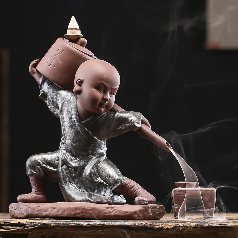 Creative Purple Sand Backflow Incense/Incense Burner Home Personality Indoor Tea Ceremony Bedroom Study Tea Room Decoration
Creative Purple Sand Backflow Incense/Incense Burner Home Personality Indoor Tea Ceremony Bedroom Study Tea Room Decoration