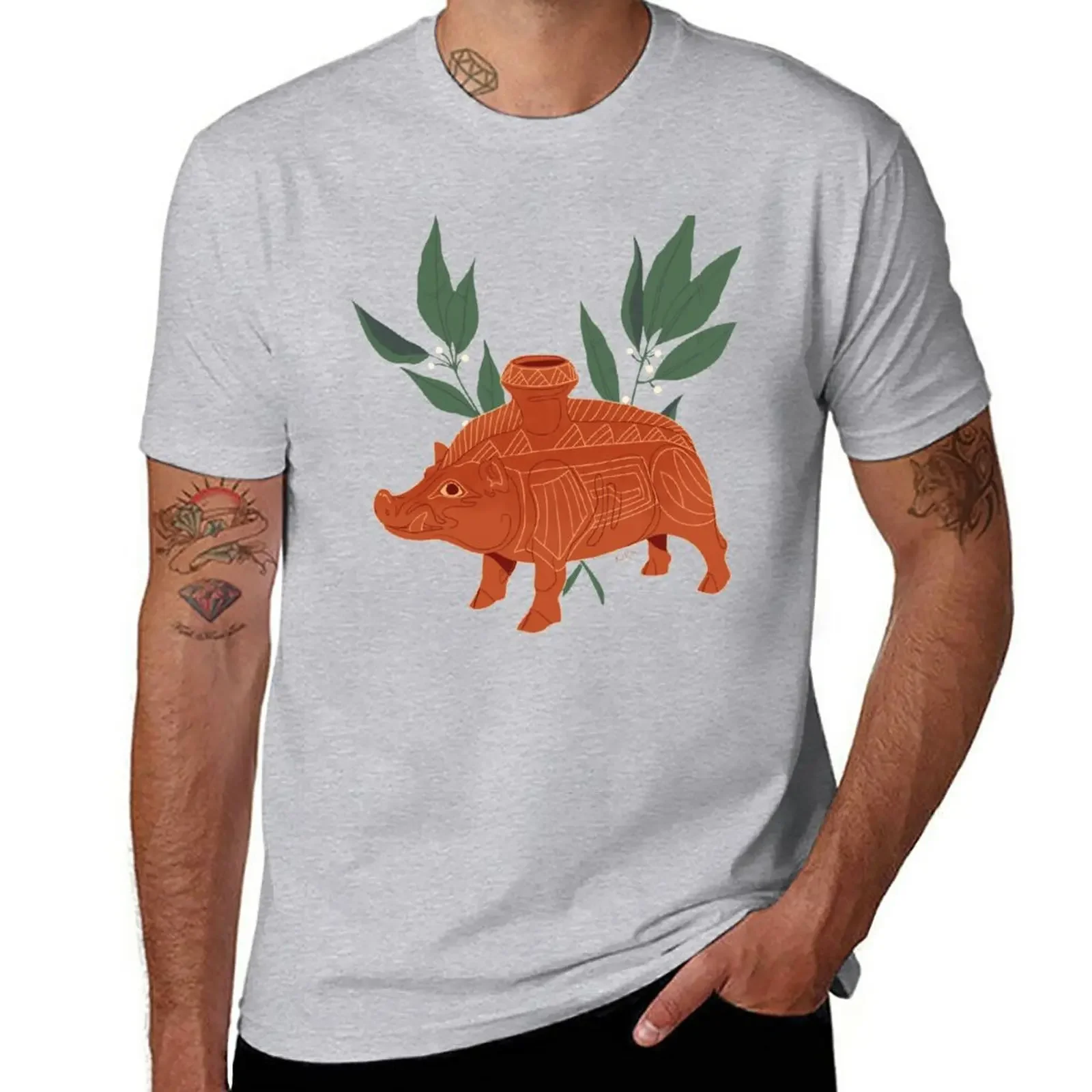 New Etruscan Boar Vessel - Floral Artefacts T-Shirt quick drying t-shirt Oversized t-shirt aesthetic clothes Men's
New Etruscan Boar Vessel - Floral Artefacts T-Shirt quick drying t-shirt Oversized t-shirt aesthetic clothes Men's