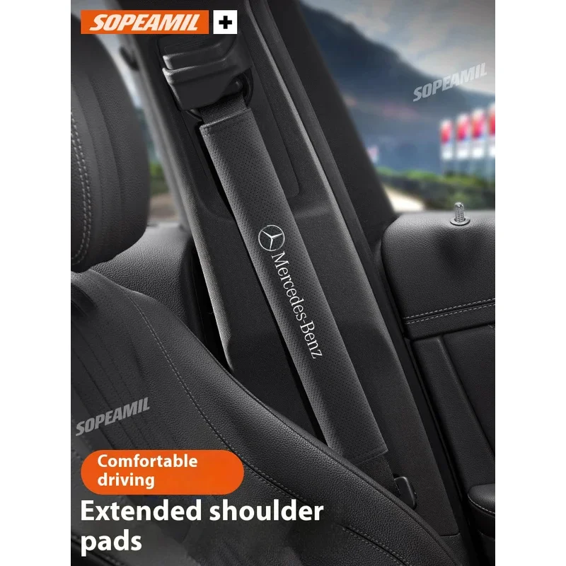 Mercedes Benz A B C E S Class SLK GLS GLK GLC GLA Vito CLA CLS ML Car Suede Seat Safety Belt Cover Belts Shoulder Protector Pad
Mercedes Benz A B C E S Class SLK GLS GLK GLC GLA Vito CLA CLS ML Car Suede Seat Safety Belt Cover Belts Shoulder Protector Pad