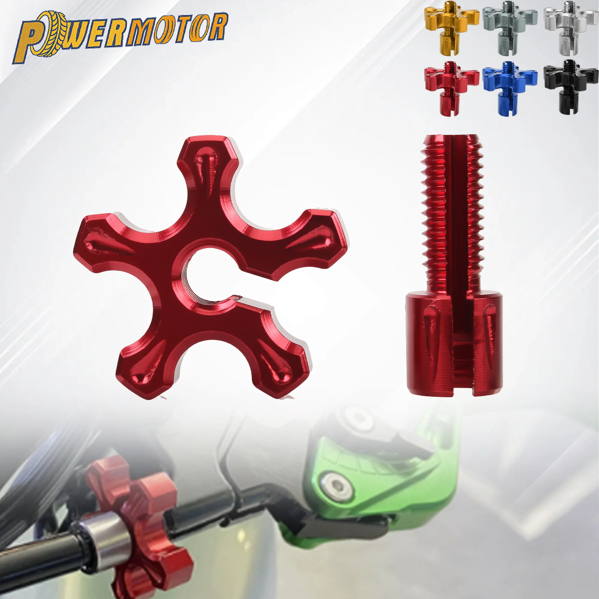 Universal Motorcycle Brake Clutch Levers Cable Wire Adjuster Screw CNC Aluminum Clutch Cable Adjuster ATV Motocross Scooters
Universal Motorcycle Brake Clutch Levers Cable Wire Adjuster Screw CNC Aluminum Clutch Cable Adjuster ATV Motocross Scooters