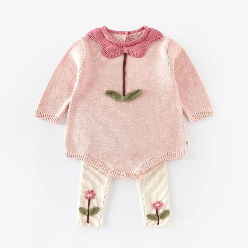 2026 New Spring 0-3Yrs Children Clothes Newborn Baby Girls Knitted Bodysuits+Pants 2pcs Infant Baby Girls Knitted Jumpsuit
2026 New Spring 0-3Yrs Children Clothes Newborn Baby Girls Knitted Bodysuits+Pants 2pcs Infant Baby Girls Knitted Jumpsuit