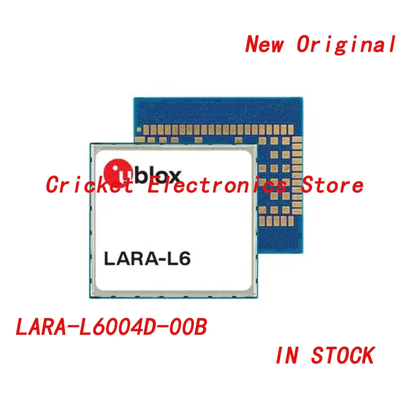LARA-L6004D-00B Cellular Modules LTE/3G/GSM-Global B1,2,3,4,5,7,8,12,13,18,19,20,26,28 LGA 24 x 26 mm, 150 pcs/reel
LARA-L6004D-00B Cellular Modules LTE/3G/GSM-Global B1,2,3,4,5,7,8,12,13,18,19,20,26,28 LGA 24 x 26 mm, 150 pcs/reel