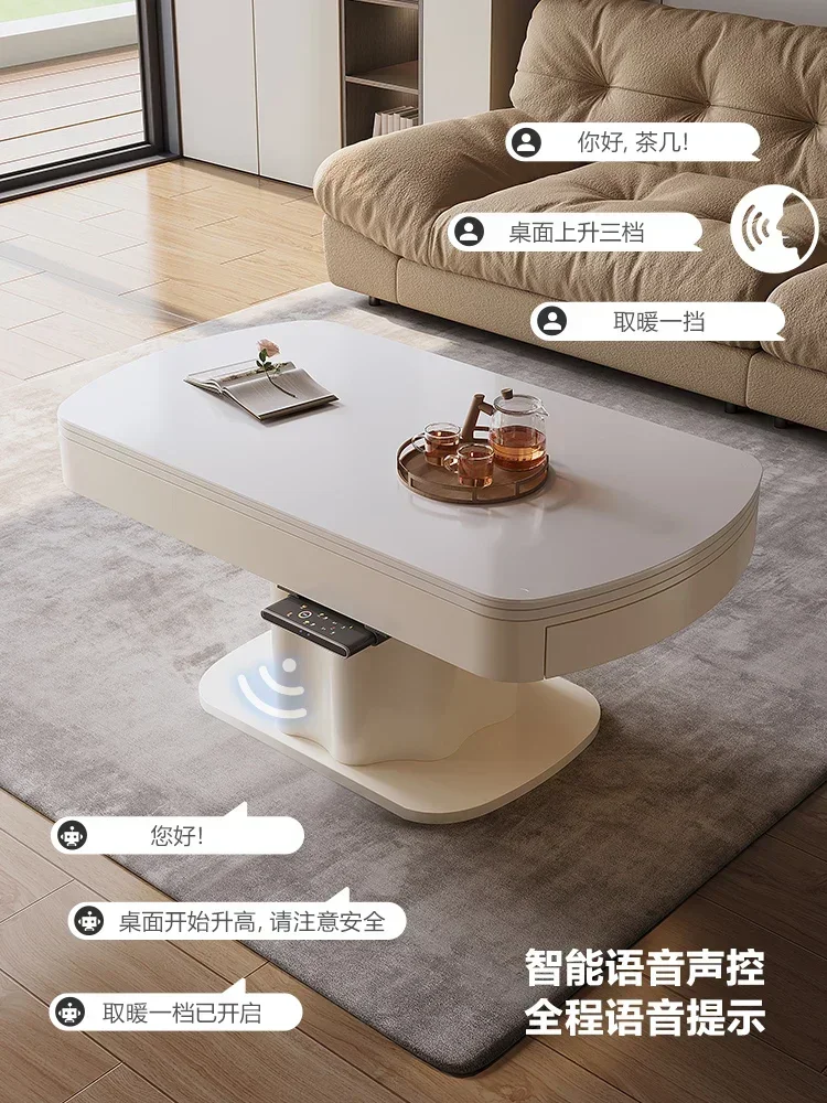 cqyCoffee Table Dual-Use Adjustable Multi-Functional Home Integrated Coffee Table Changing Dining Table
cqyCoffee Table Dual-Use Adjustable Multi-Functional Home Integrated Coffee Table Changing Dining Table