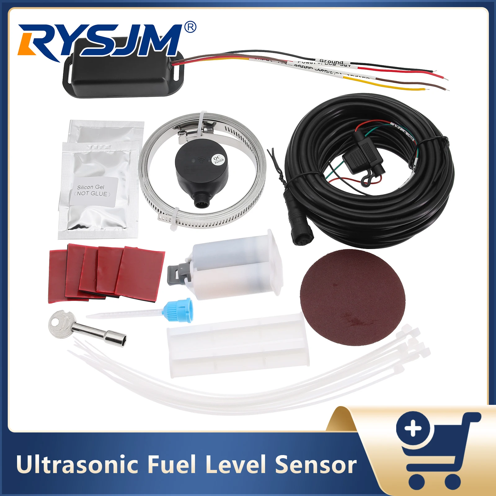 Non-Contact Ultrasonic Fuel Level Sensor Fuel Monitoring Indicator Sensor UL212-F Interface Liquid Level Fuel Tank Monitor
Non-Contact Ultrasonic Fuel Level Sensor Fuel Monitoring Indicator Sensor UL212-F Interface Liquid Level Fuel Tank Monitor