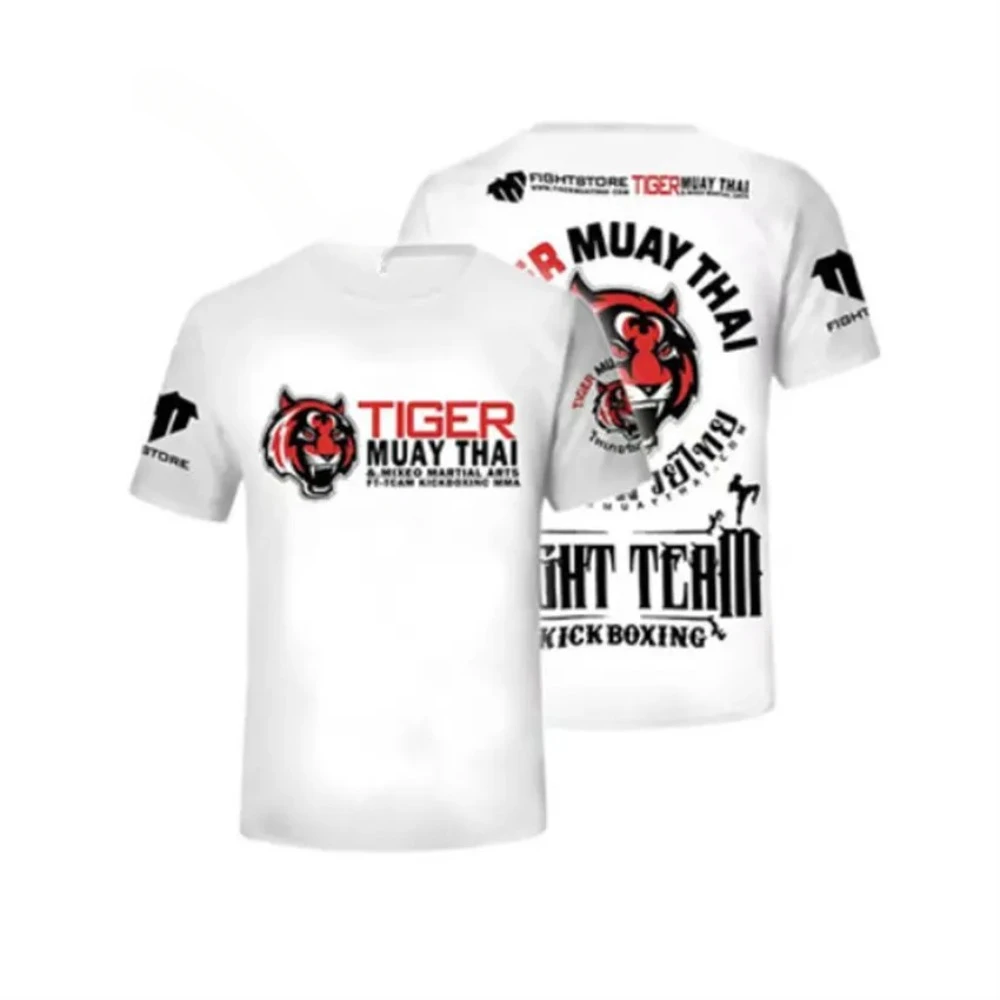 Summer Bodysuit Men's and Women's Short Sleeve Quick Dry Elastic Breathable Muay Thai Boxing Training Suit Sports Fitness Suit
Summer Bodysuit Men's and Women's Short Sleeve Quick Dry Elastic Breathable Muay Thai Boxing Training Suit Sports Fitness Suit