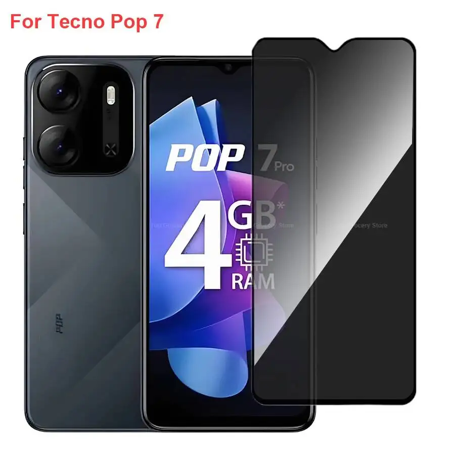 Pop 7 BF7 Nti Spy Privacy Tempered Glass Protector Compatible For Tecno Pop7 Full Cover Screen Phone Film
Pop 7 BF7 Nti Spy Privacy Tempered Glass Protector Compatible For Tecno Pop7 Full Cover Screen Phone Film