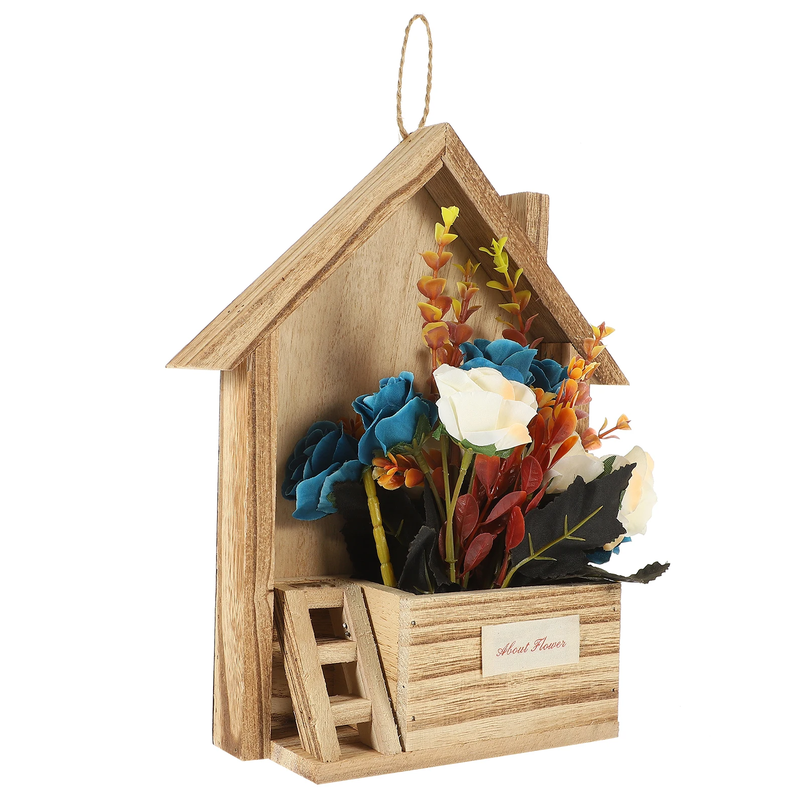 3 Wall Hanging Flower Pots Home Decor Silk Flowers in Wooden Basket Lightweight Durable Indoor Floral Ornaments Wall
3 Wall Hanging Flower Pots Home Decor Silk Flowers in Wooden Basket Lightweight Durable Indoor Floral Ornaments Wall