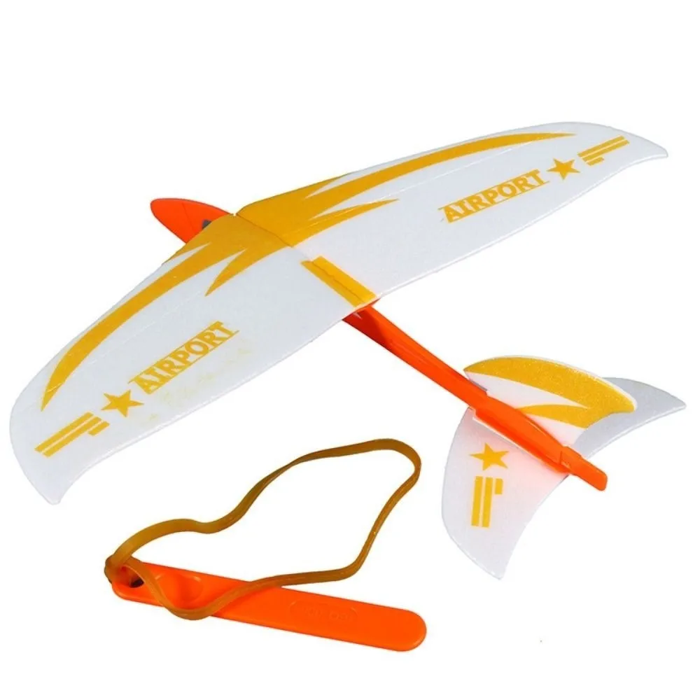 Ligthweight DIY Airplane Model Rubber Bands Power Multicolors Hand Throw Aircraft Educational Experiment for Outdoor
Ligthweight DIY Airplane Model Rubber Bands Power Multicolors Hand Throw Aircraft Educational Experiment for Outdoor
