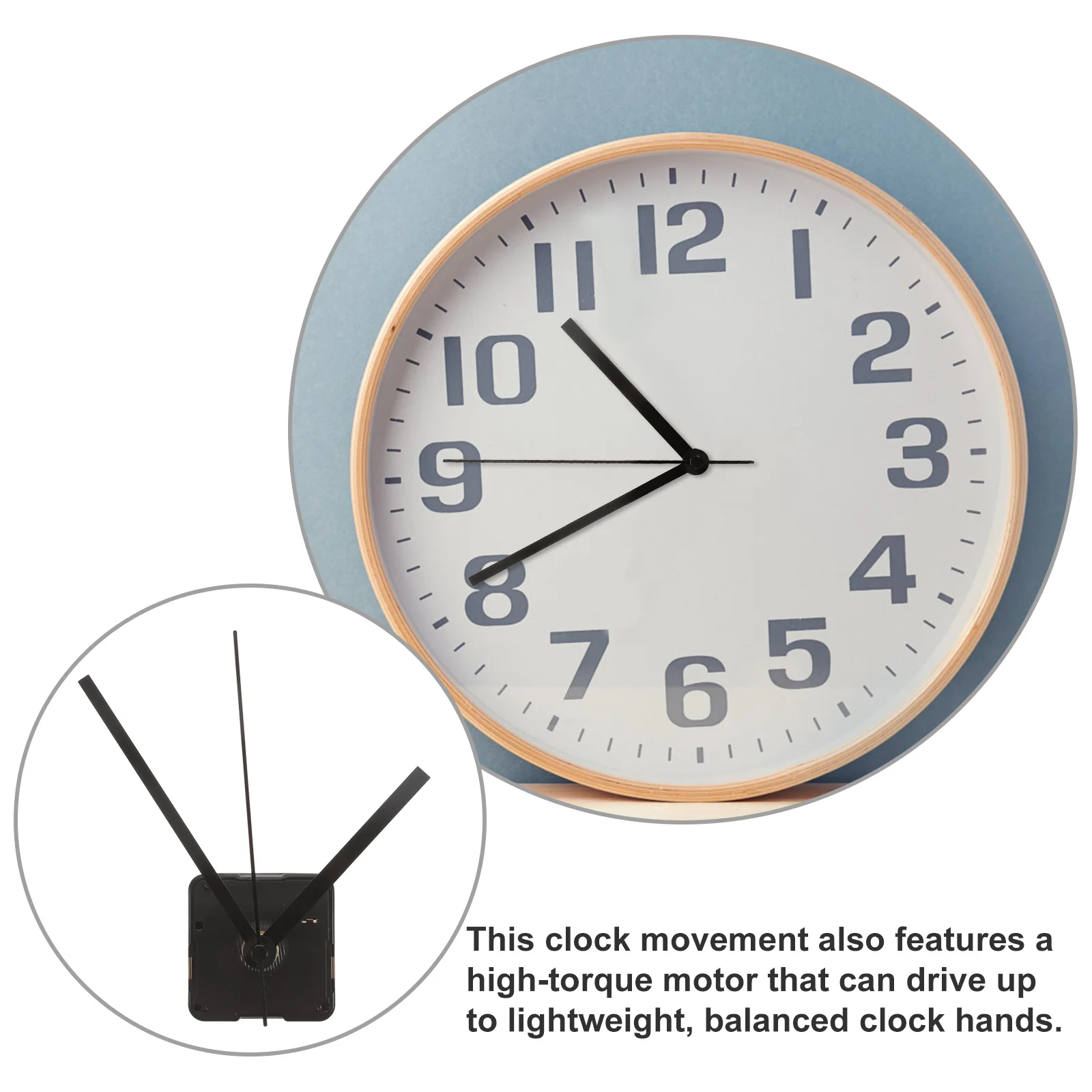 Black Quartz Clock Movement Mechanism Kit Straight Hands Replacement Screw 14mm Length 8mm Diameter Durable Silent Clock Parts
Black Quartz Clock Movement Mechanism Kit Straight Hands Replacement Screw 14mm Length 8mm Diameter Durable Silent Clock Parts