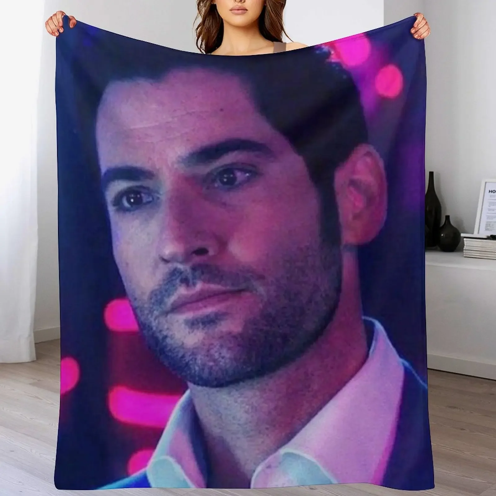 Lucifer Morningstar - Tom Ellis Throw Blanket Furry Decorative Throw for sofa Blankets
Lucifer Morningstar - Tom Ellis Throw Blanket Furry Decorative Throw for sofa Blankets