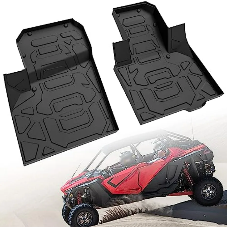 TPE Front Anti-Slip Floor Mats for Polaris RZR PRO XP/PRO R/S 2020-2025 All Weather Protection Slush Mats Black
TPE Front Anti-Slip Floor Mats for Polaris RZR PRO XP/PRO R/S 2020-2025 All Weather Protection Slush Mats Black