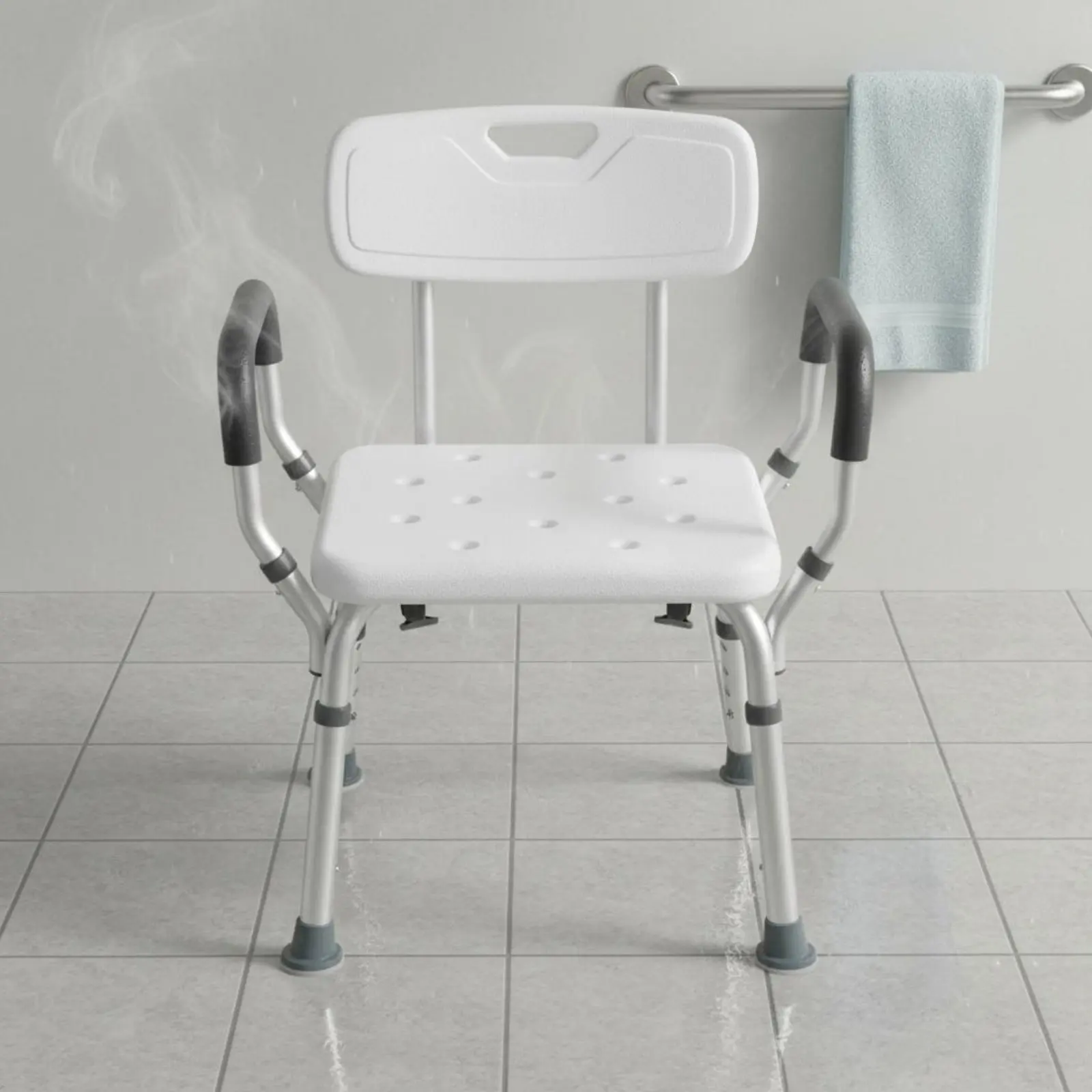Medical Shower Stool Rustproof Aluminum Frame Non-Slip Bath Seat Medical Bath Seat Rust Resistant for Women
Medical Shower Stool Rustproof Aluminum Frame Non-Slip Bath Seat Medical Bath Seat Rust Resistant for Women