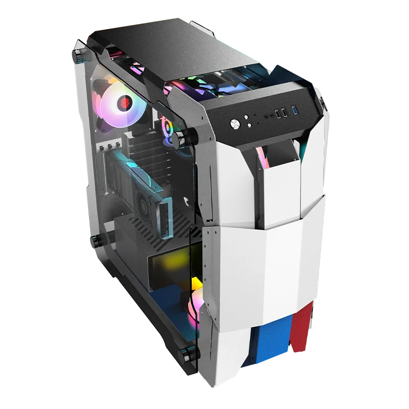 OEM Glass Side Panel Middle Tower ATX/ ITX Custom Gaming Computer Case PC Irregular Shape Supports Water-cooled Pc case
OEM Glass Side Panel Middle Tower ATX/ ITX Custom Gaming Computer Case PC Irregular Shape Supports Water-cooled Pc case