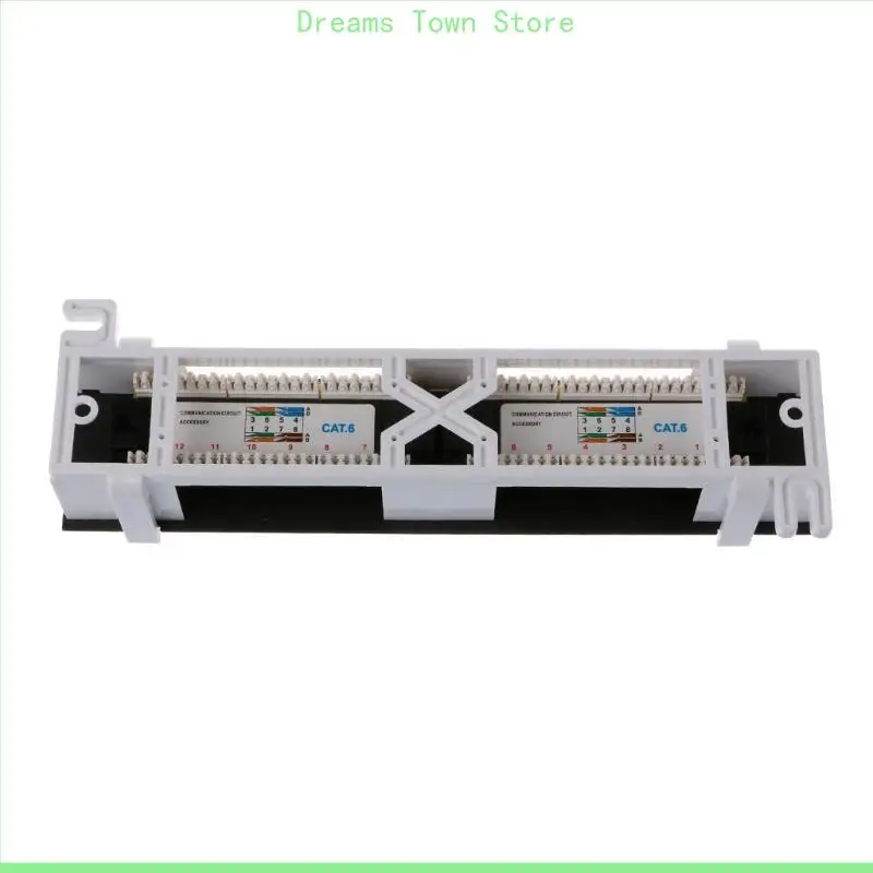 HX6A 12-Port Blank Patch Panel Rack Mount Cable Management For Cat5e/Cat6 RJ45 Ethernet Modules Panel
HX6A 12-Port Blank Patch Panel Rack Mount Cable Management For Cat5e/Cat6 RJ45 Ethernet Modules Panel