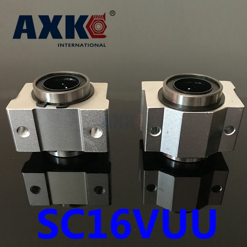 Axk CNC Router Parts 4pcs SC16VUU SC16V SCV16UU SCV16 16mm Linear Bearing Block DIY Slide Units for CNC Router
Axk CNC Router Parts 4pcs SC16VUU SC16V SCV16UU SCV16 16mm Linear Bearing Block DIY Slide Units for CNC Router